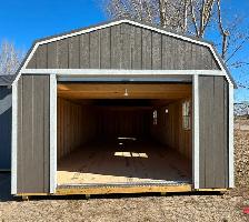 14x40 Lofted Garage - 50 Year Siding/5% OFF/Delivery 4-5 Weeks