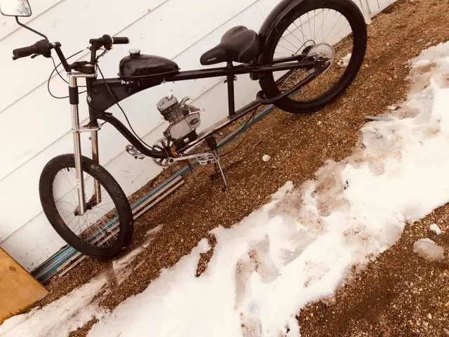 motorized chopper bicycle - Photo 2