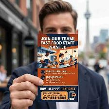 Hiring Food Staff (Day & Night Shifts) - Scarborough, Ontari
