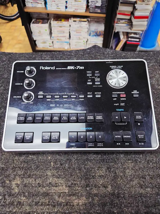 Backing module