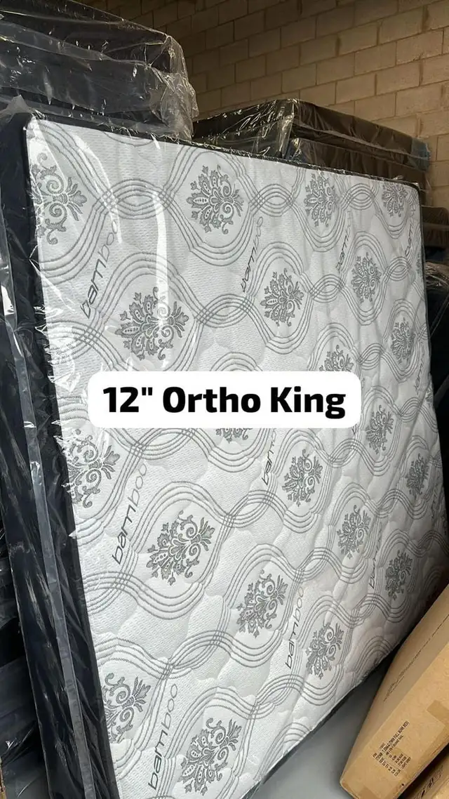 New Mattress Bed Frame Set-All Sizes-Free GTA Delivery