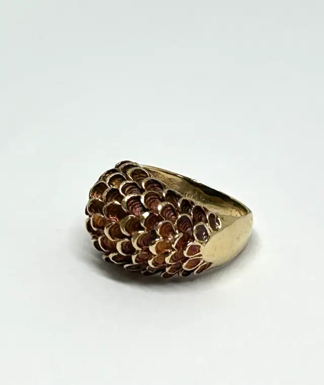 Textured Bombé Ring - Photo 2