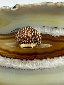 Textured Bombé Ring - Photo 3