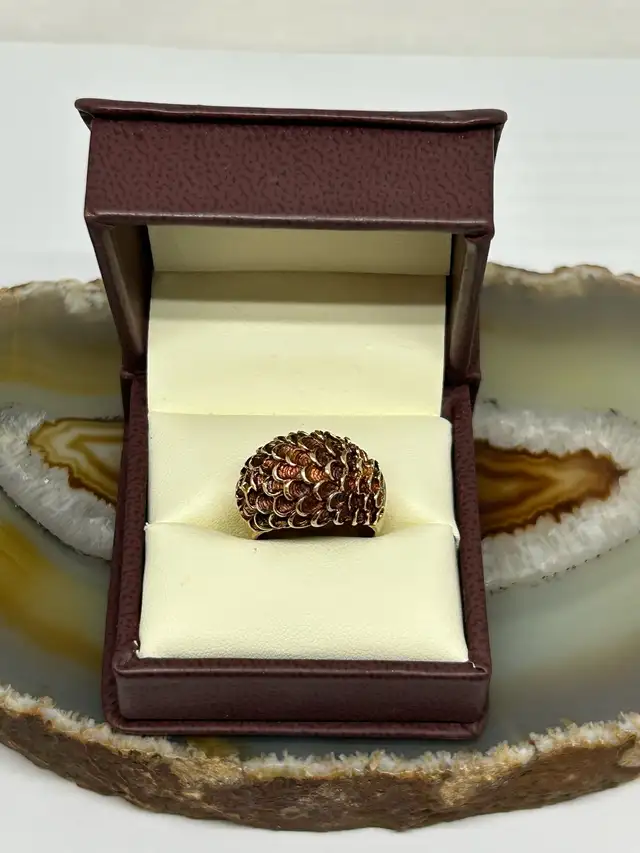 Textured Bombé Ring - Photo 4