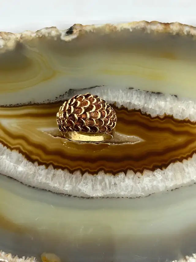 Textured Bombé Ring - Photo 8