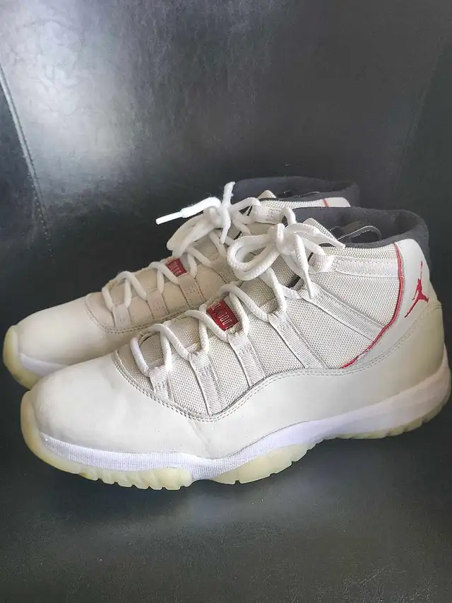 JORDAN 11'S 'PLATINUM TINT ' MEN'S SIZE 11 US - Photo 3