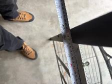 Free delivery used Metal Bakers Rack with Glass Shelves - Photo 8