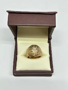 Textured Dome Ring