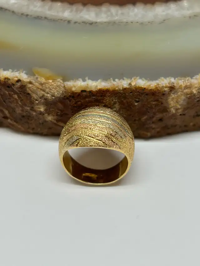 Textured Dome Ring - Photo 3