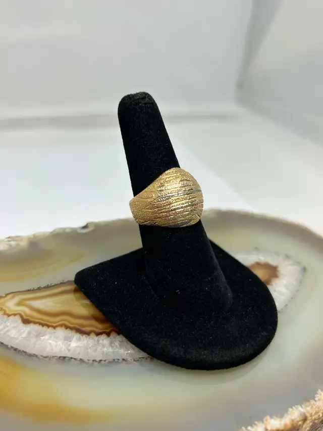 Textured Dome Ring - Photo 6
