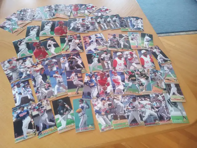 Carte Baseball lot 74 cartes Fleer Tall Boy 1995 (45 29)130526-1