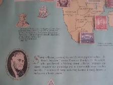 STAMP MAP OF THE WORLD by ERNEST DUDLEY CHASE  $85. - Photo 4