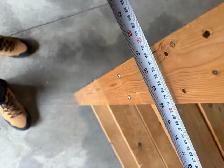 Free delivery used Wooden Shelf Unit - Photo 7