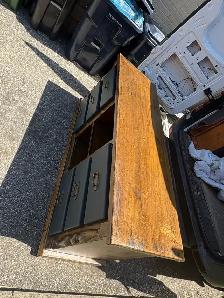 Free delivery Wooden dresser Solid Oak with 6 drawers - Photo 6