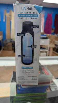UVBrite Self-Cleaning & Water Purifying Bottle (TT-B02) - Photo 2