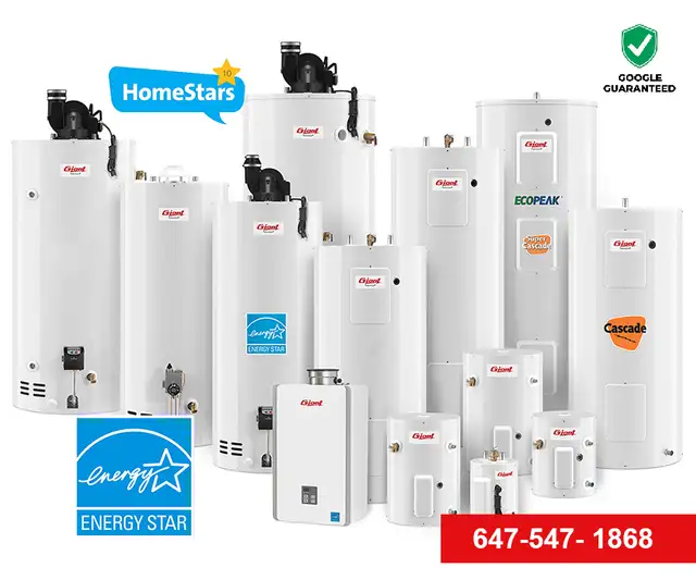 Super High Efficiency Water Heater - All Tank Types on SALE Now!