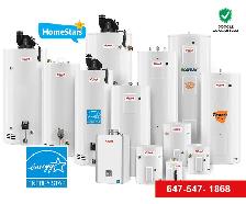 Super High Efficiency Water Heater - All Tank Types on SALE Now!
