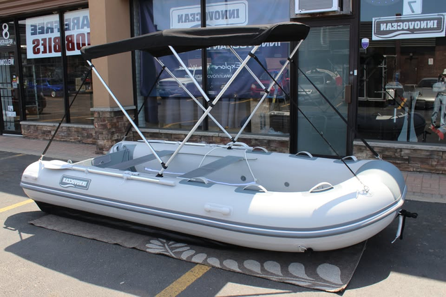 Fast & Stable MAC 380S Inflatable Boat built with Trimaran Hull - Photo 4
