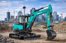 TAKE ON BIGGER JOBS WITH THE SWE60UF EXCAVATOR