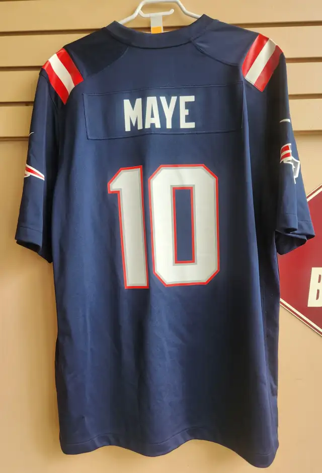 New England Patriots Maye #10 NFL Football Jersey - Photo 2