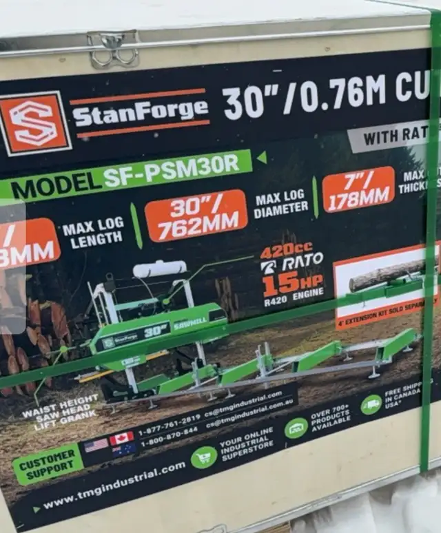 Brand new Saw mill only $2500! Last one