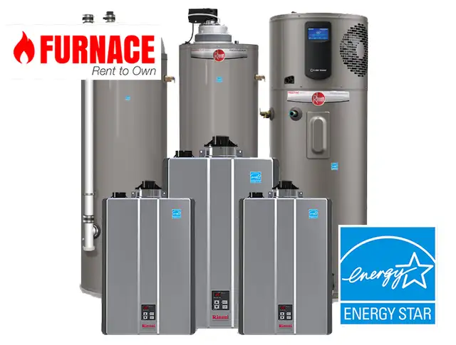 Water Heater SALE - Rent-to-Own with No Payments for 12 Months!