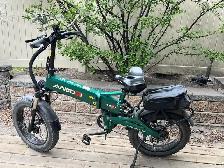 E-bike, dual suspension, 48V, 750W
