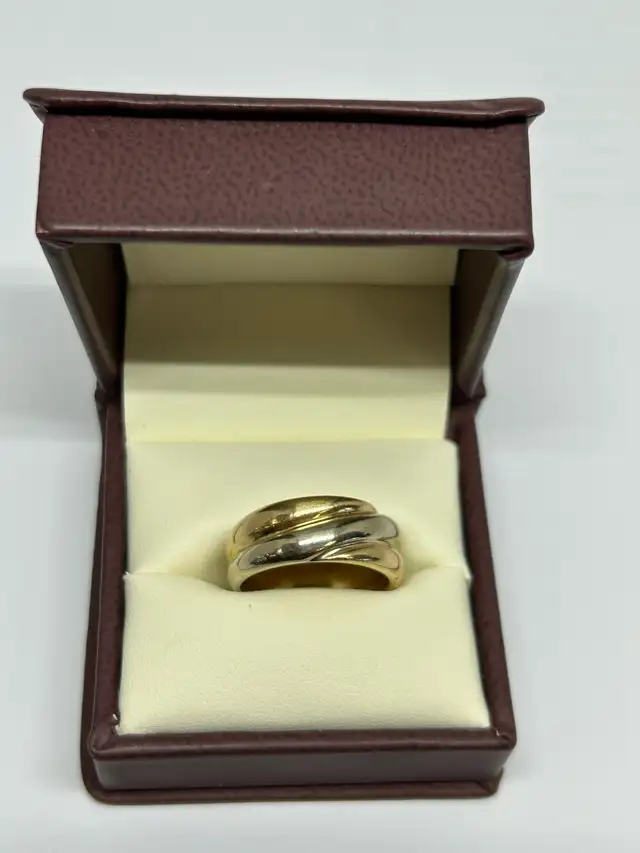 Two Tone Wrap Ring