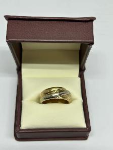 Two Tone Wrap Ring