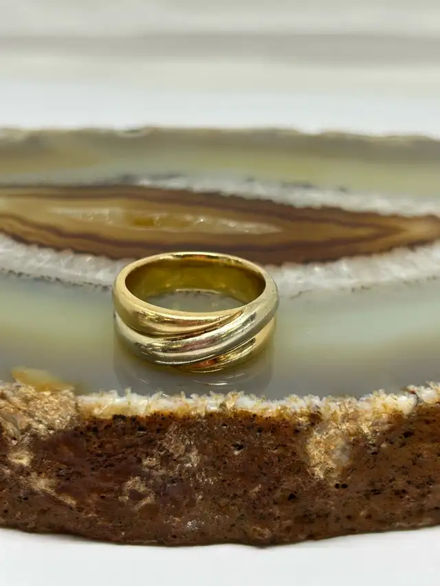 Two Tone Wrap Ring - Photo 2