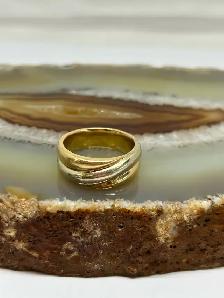 Two Tone Wrap Ring - Photo 2