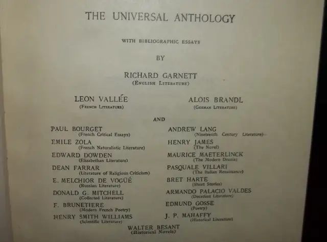 1899 The Universal Anthology. 33 Volumes. 500 sets printed - Photo 4
