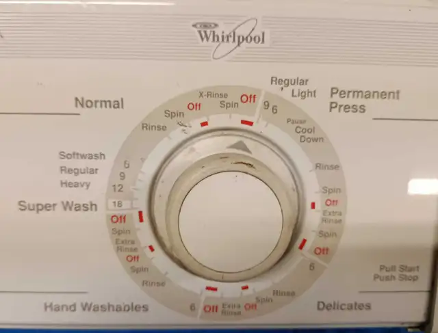 Whirlpool Washing Machine Control Panel - Photo 2