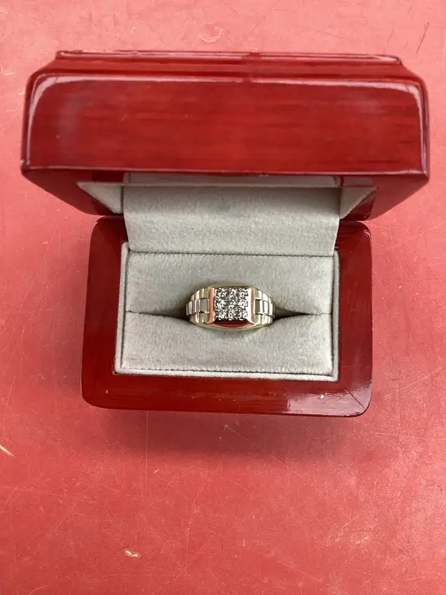 bague pour homme avec diamants