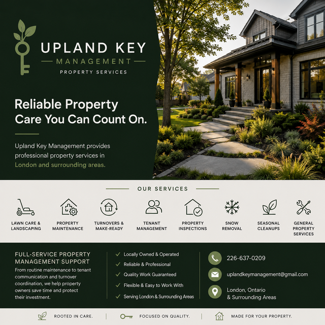 Lawn Care, Property Maintenance & Tenant Services