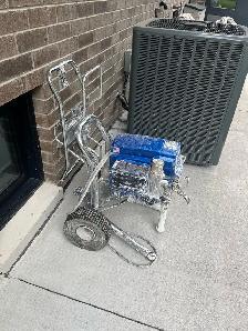 spray paint machine