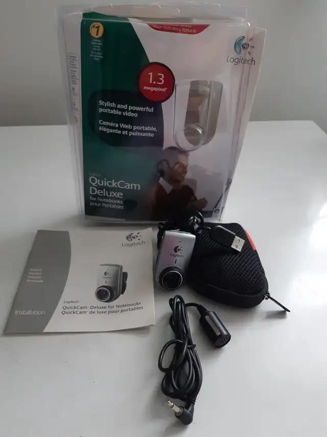 LOGITECH NOTEBOOK WEBCAM (New)
