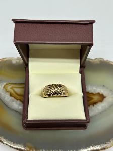 Swirl Striped Dome Ring - Photo 2