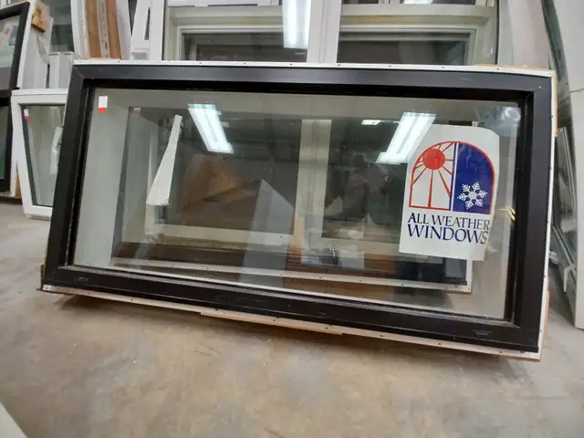 Black Vinyl Window