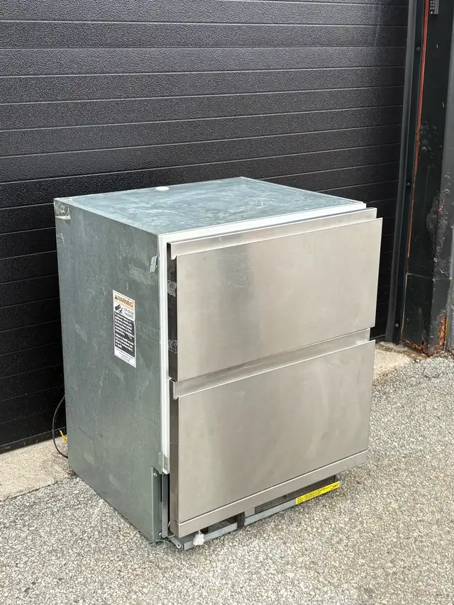 Sub-Zero 700BR-2 Double Drawer Refrigerator Stainless