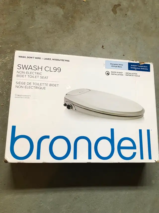 Non- electric bidet toilet seat