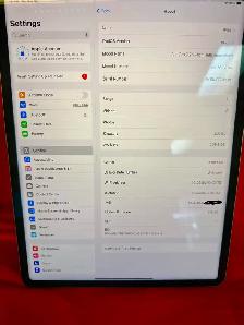 12.9' iPad Pro Wi-Fi   Cellular 256GB 6th Gen W Box Charger - Photo 2