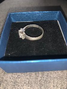 silver ring size 7 - Photo 6