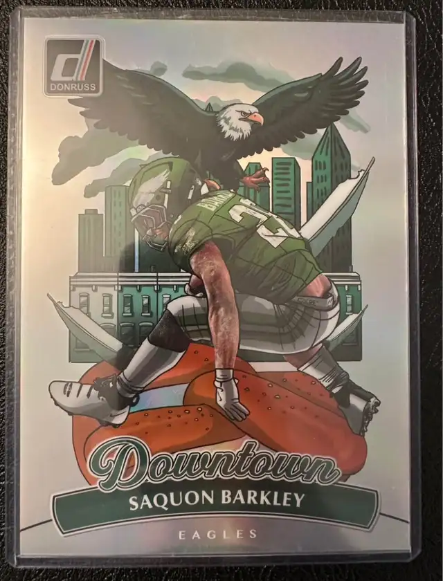 Saqoun Barkley downtown jumbo card