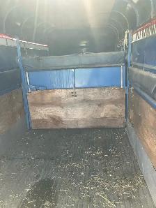 4 horse steel trailer.