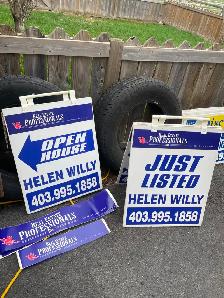 REALTOR SIGNS AND MORE
