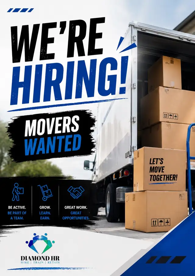 Movers Wanted