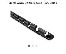3/4" spiral cable sleeve wrap