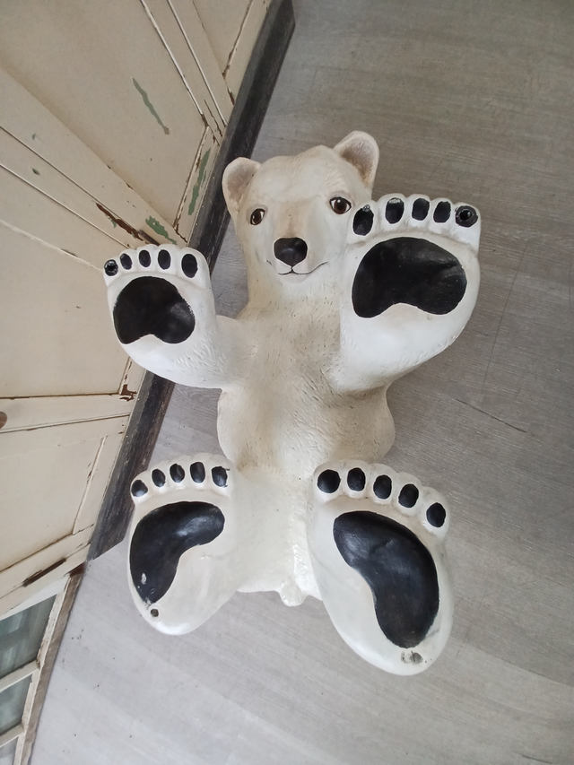 Vintage Polar Bear Coffee Table