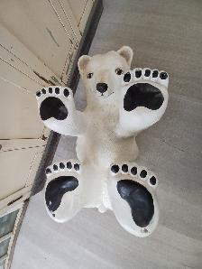 Vintage Polar Bear Coffee Table